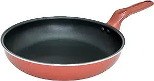 Taniguchi Metal Ultra Light III Induction Compatible Frying Pan, 11.0 inches (28 cm), Red