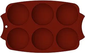 Cake Mould Chocolate Large Semicircle Silicone Cookie Pan Baking Kitchen，Dining Bar Candy Melting Pot Silicone
