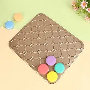 Get Your Macaron Game On Point with the miihello Baking Pan Carbon Steel!