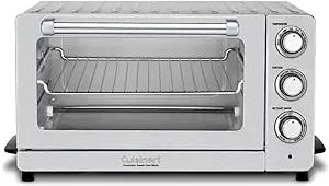 Cuisinart TOB-60NFR Toaster Oven Broiler with Convection , Silver(Renewed):