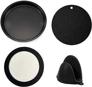 Bake Like a Boss with Carbon Steel Round Cake Pans, Pizza Pan, and Baking M
