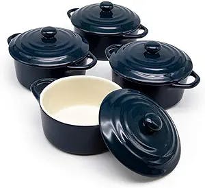 Kookin' with Kook Ceramic Mini Cocotte Set: The Must-Have Baking Tool for A