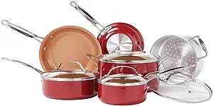 Baking Up A Storm With The BulbHead Red Copper 10 PC Copper-Infused Ceramic