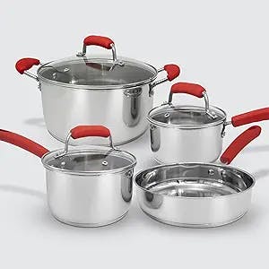 Cook up a Storm with ExcelSteel's 7 Pc Cookware Set: A Sassy Review by Lily