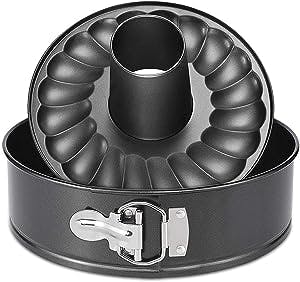 Bake Your Way to Sweetness with the 7 Inch Springform and Bundt Pans
